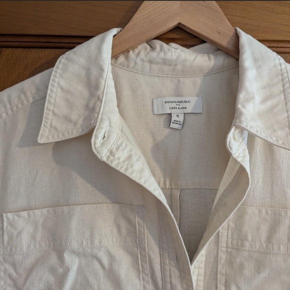 Banana Republic Linen Romper | US Size Small - Picture 3 of 7